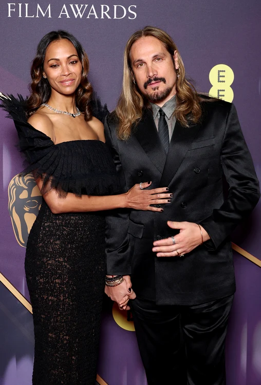 Zoe Saldaña este căsătorită cu pictorul italian Marco Perego