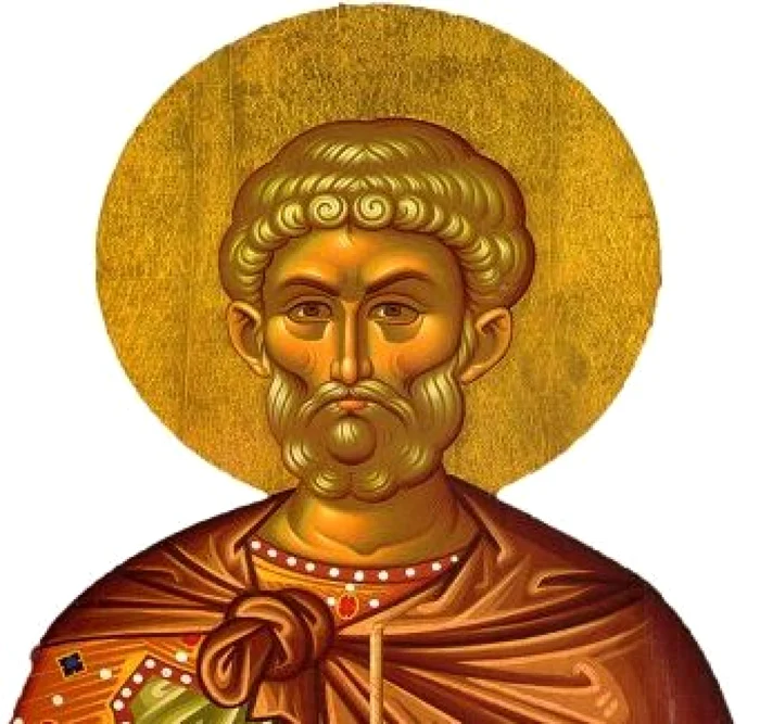 Sfântul Mare Mucenic Mina FOTO episcopiaramnicului.ro