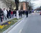 Protest anti - restricţii la Râmnicu Vâlcea - marşuri pe străzi Foto Adevărul