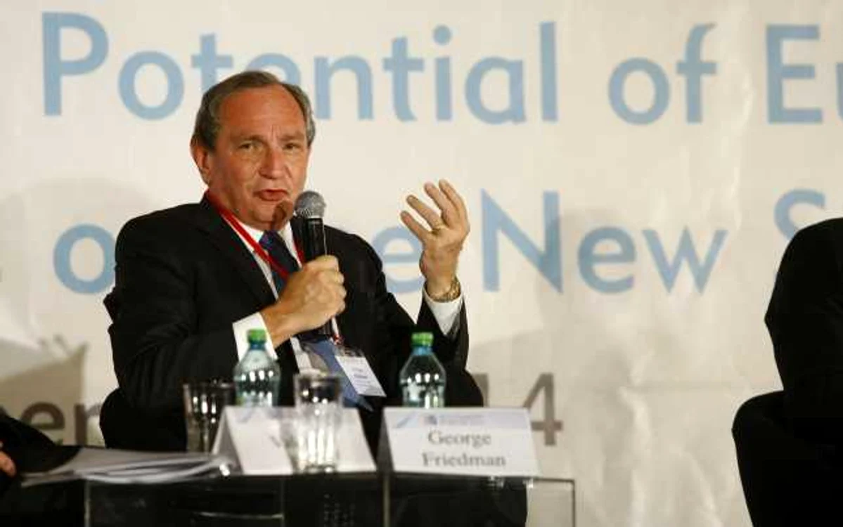 George Friedman, preşedintele şi fondatorul Stratfor, a declarat că Ucraina este foarte importantă pentru Rusia, însă Moscova este dependentă de exporturilr de petrol FOTO David Muntean