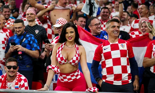 Fane Croația la Campionatul Mondial de fotbal din Qatar 2022 FOTO Profimedia (3) jpg