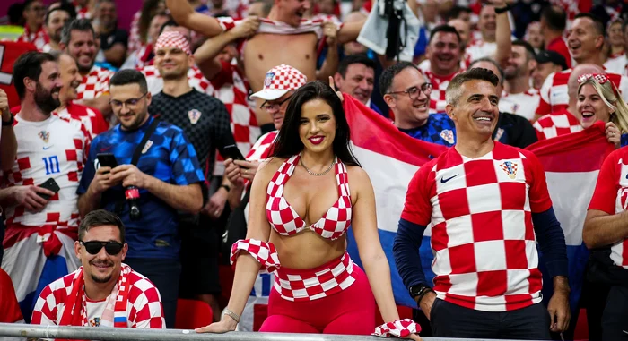 Fani croați la ultima ediție a Cupei Mondiale FOTO EPA