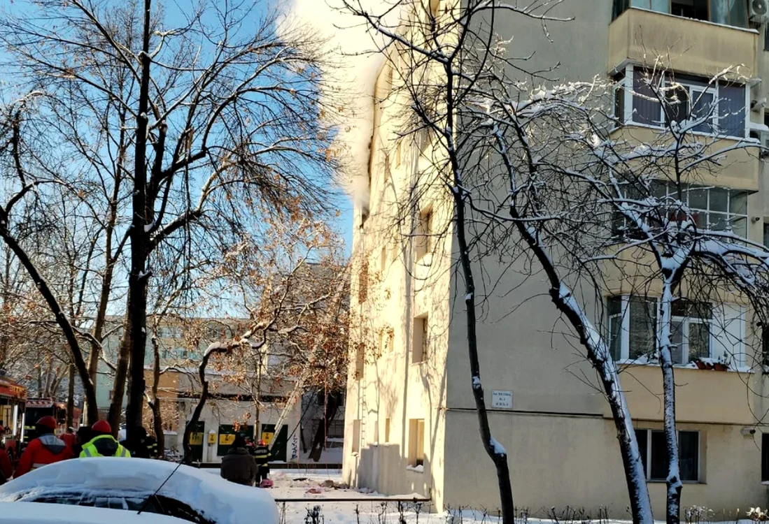 Blocul în care locuia familia Pâslaru FOTO Primăria Iași
