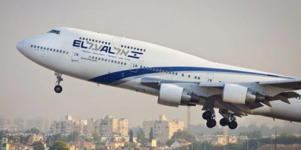 Avion al companiei aeriene El Al FOTO matzav.com