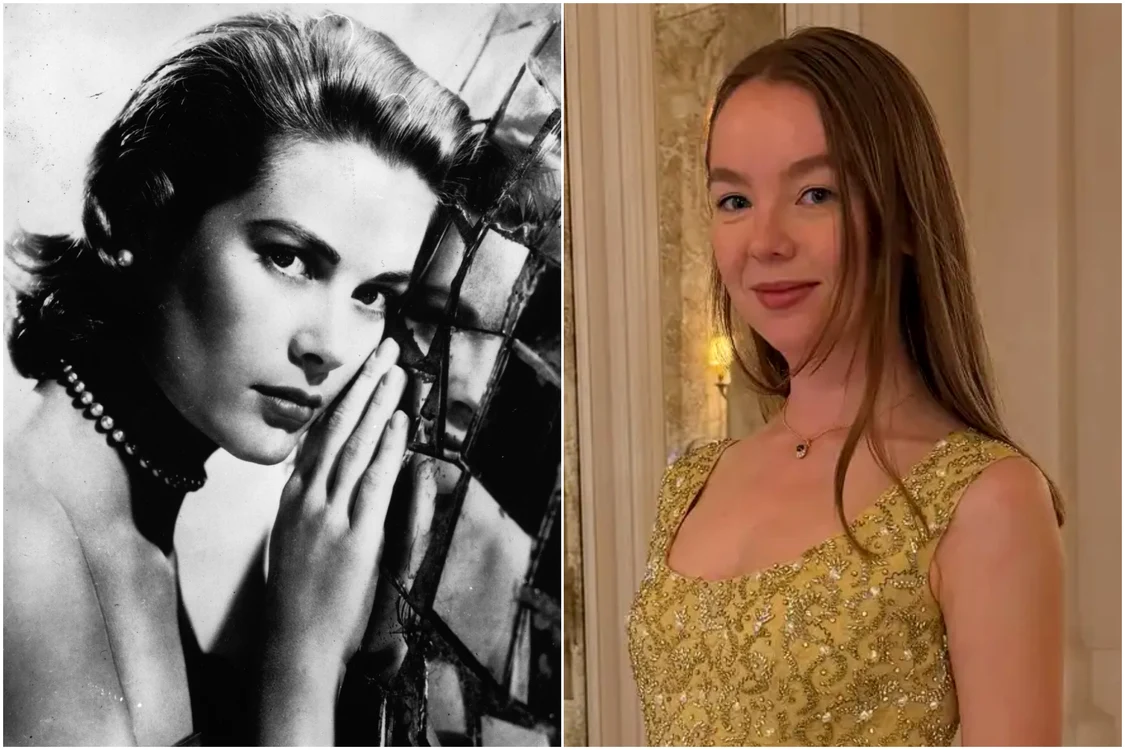 Prințesa Alexandra de Hanovra și a onorat regretata bunică, pe Prințesa Grace Kelly jpg