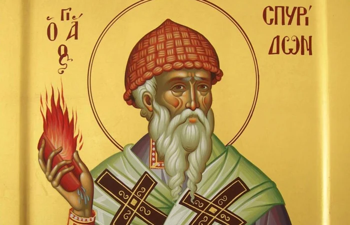 Sfântul Spiridon. Sursa: Wikipedia.