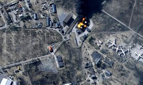 Războiul din Ucraina: Rusia a bombardat fabrica de avioane Antonov din Kiev jpeg