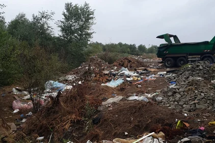 Imagini surprinse pe DN 6 - Nanov. FOTO Facebook Garda Națională de Mediu