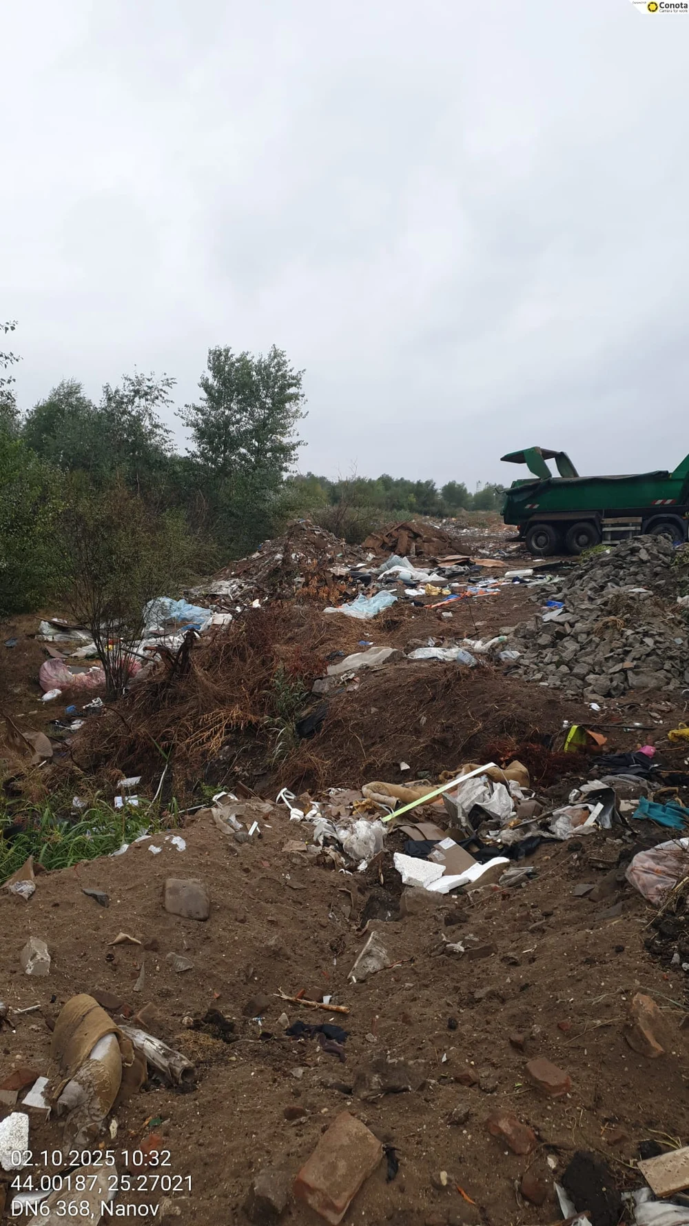 Garda de Mediu folosește drone pentru a-i prinde pe cei care aruncă ilegal deșeuri. Unde au detectat deja nereguli