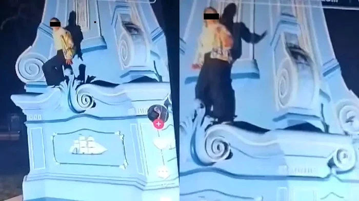 Părinții adolescentei au fost amendați / foto: social media 