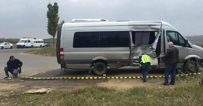 motociclist dupa accident ghidigeni