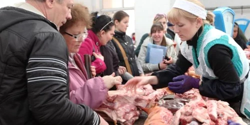 Hala de carne de la Piaţa Centrală din Chişinău