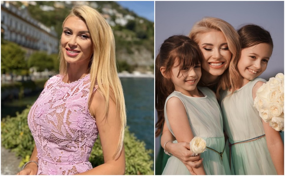 Fiicele Andreei Bălan au început un nou an școlar. Cum au apărut micuțele alături de mama lor