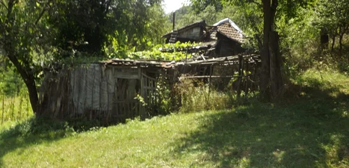 un singur locuitor intr-un sat FOTO Alexandra Georgescu 