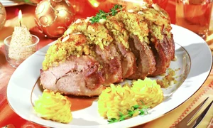 friptura de porc in crusta de masline verzi jpeg