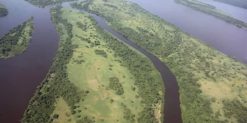 O avalanşă submarină ce a purtat peste un kilometru cub de nisip şi noroi pe subsolul canionului a pornit de la gura fluviului Congo FOTO Wkipedia/ MONUSCO/Myriam Asmani