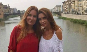 Cristina și Narcisa s au plimbat pe străzile din Florența jpeg