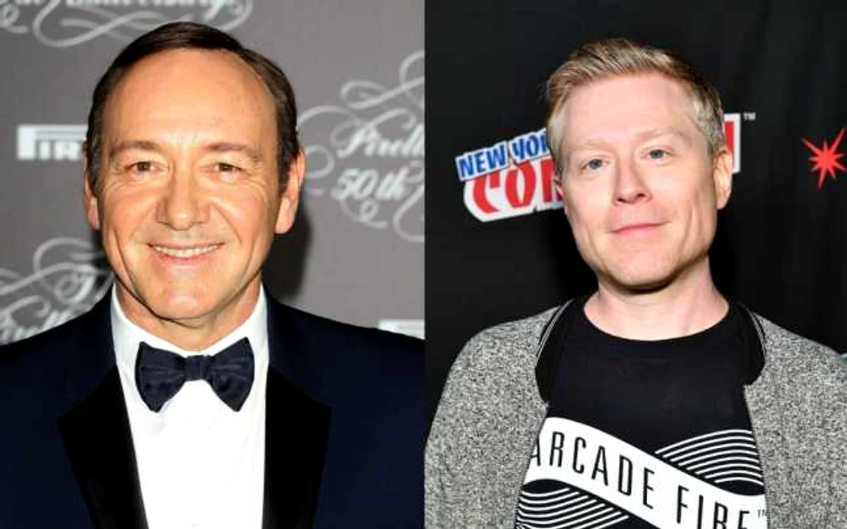 Kevin Spacey şi Anthony Rapp s-au întâlnit pentru prima dată în 1986 FOTO Guliver/Getty Images