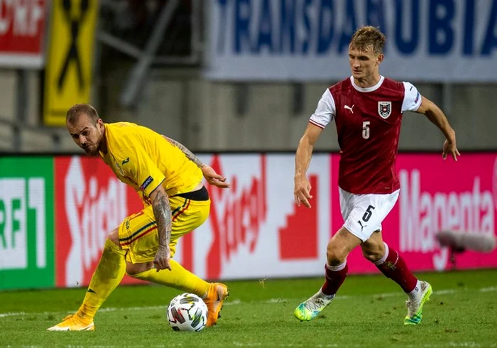 Denis Alibec a deschis drumul spre victorie al României în AustriaFOTO: Sportpictures.eu