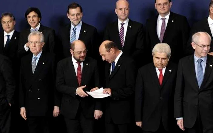 Traian Băsescu păstrează misterul asupra documentului pe care i l-a dat liderului PE Foto Arhivă