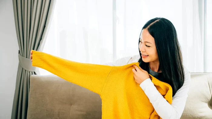 Cum să rezolvi eficient puloverele „șifonate”.