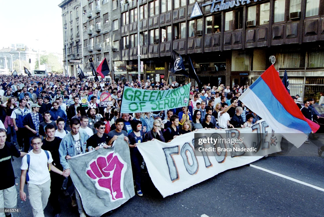 proteste în Serbia