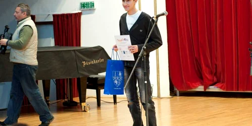 Lucian Buciu pe scena Filarmonicii din Oradea