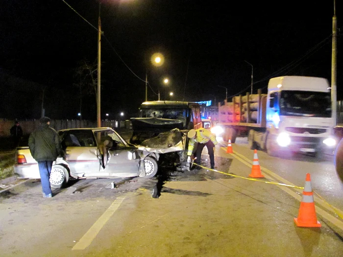 Accidentul a avut loc în jurul orei 18,00