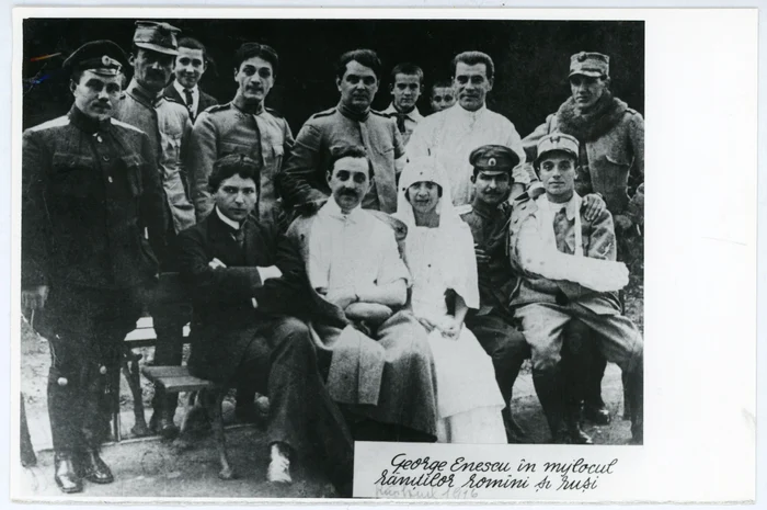 George Enescu la Iaşi, în 1917, când şi-a pus talentul, arta în sprijinul răniţilor