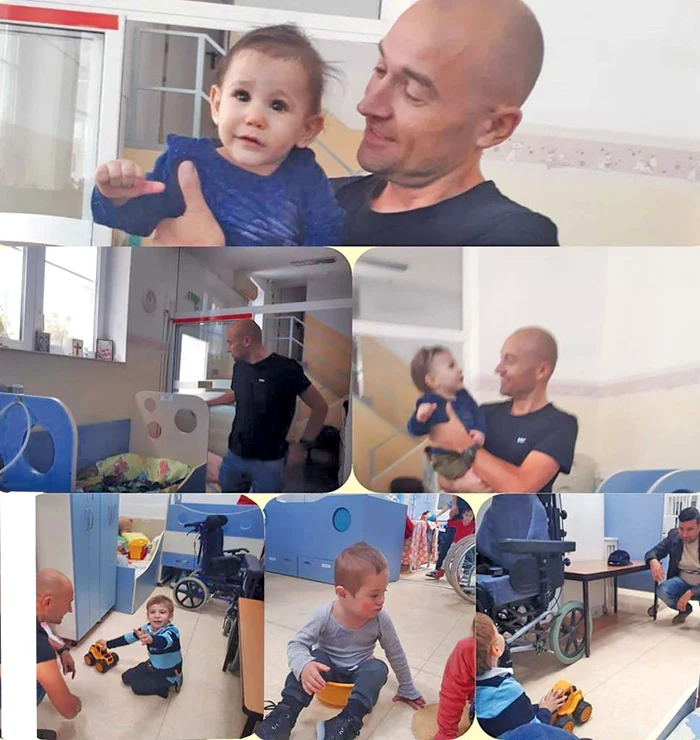 Sebastian e părinte la rândul său, dar a găsit loc în sufletul lui şi pentru micuţii abandonaţi