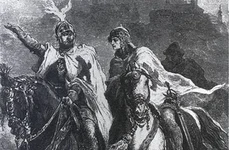 Cavaleri teutoni, desen de Michał Elwiro Andriolli (© Wikimedia Commons)