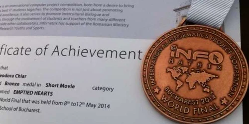 medalie bianca chiar