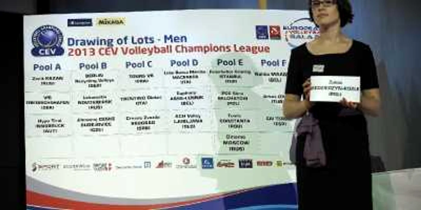 Grupele Ligii Campionilor la volei, masculin * Foto: CEV