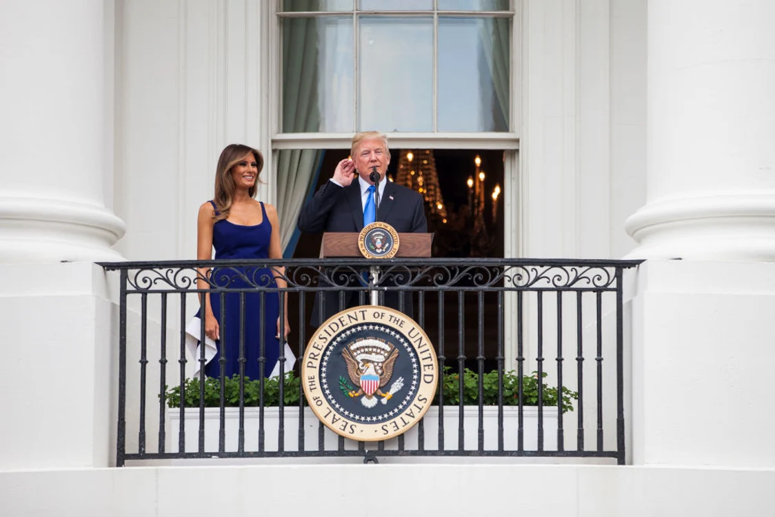 President Trump Spends Fourth Of July In Washington DC Area jpeg