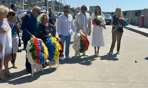 Basorelief al poetului Mihai Eminescu, inaugurat în Bulgaria (© Ambasada României în Republica Bulgaria)