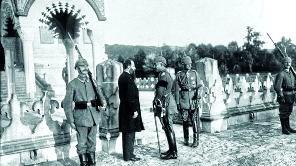 Vizita împăratului Germaniei, Wilhelm al II lea, în România ocupată jpeg