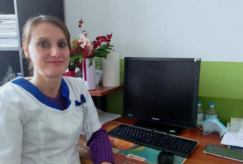Medicul Alina Boantă, de la Spitalul Județean de Urgență Târgu Jiu 