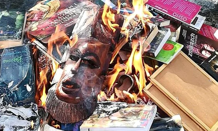 Preoţi catolici polonezi au ars în public cărţi din seriile „Twilight“ şi „Harry Potter“   jpeg
