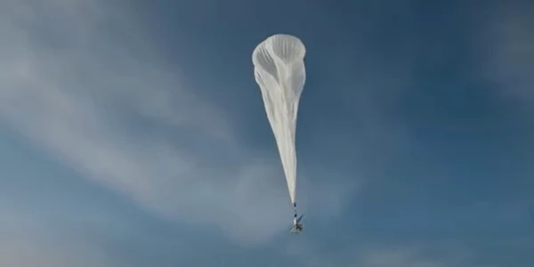 Balon cu senzori folosit de prima unitate MDTF in Europa Captura YouTube