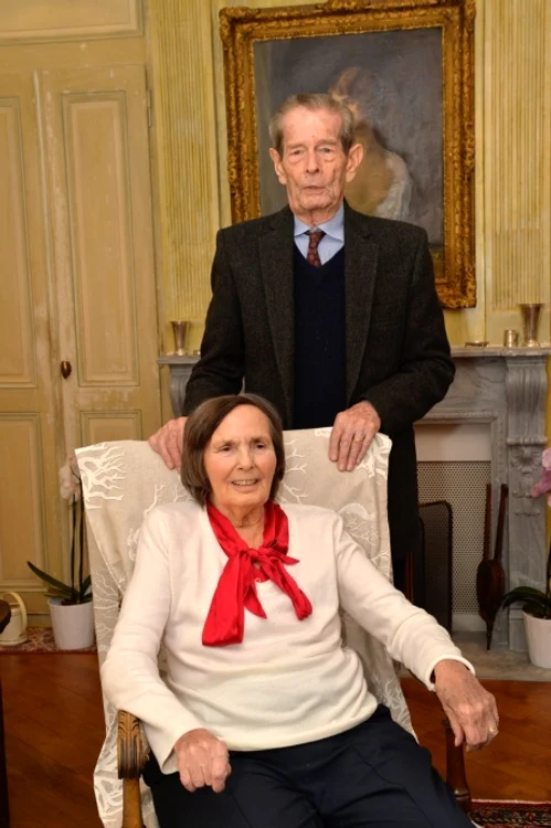 Una dintre ultimele fotografii ale Reginei Ana, făcută în ianuarie 2016, când Principesa Margareta și Principele Radu i-au vizitat pe majestățile Lor în Elveția