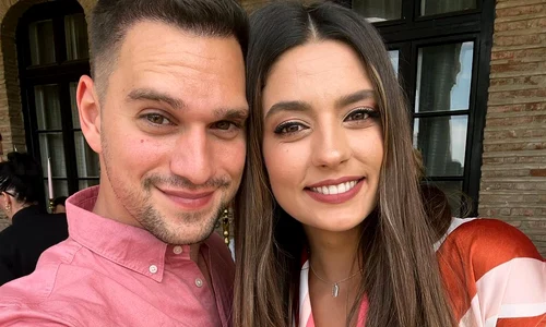 Oana Mosneagu si Vlad Gherman la botezul fetitei lui Mario (1) jpg