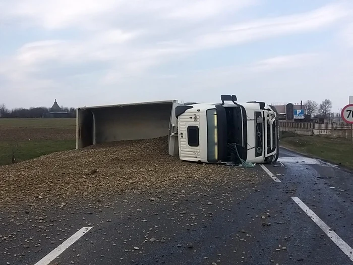 Accidentul a avut loc pe E85