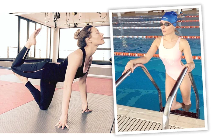 Pilatesul este sportul ei preferat