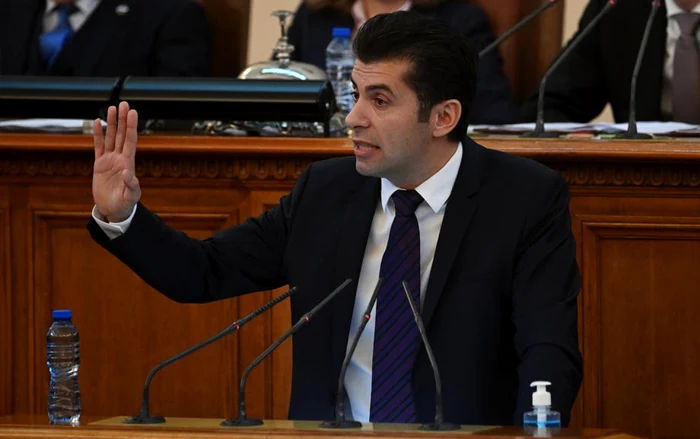 Fostul premier bulgar Kiril Petkov FOTO EPA-EFE