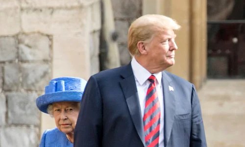 The President Of The United States And Mrs Trump Meet HM Queen jpeg