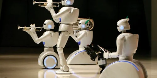 Orchestra roboţilor nu ratează nicio notă şi cântă fără întrerupere zile în şir