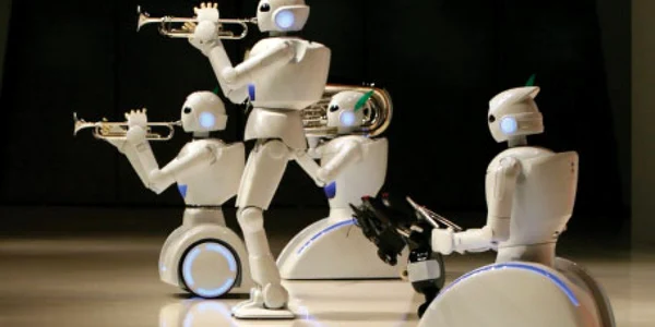 Orchestra roboţilor nu ratează nicio notă şi cântă fără întrerupere zile în şir