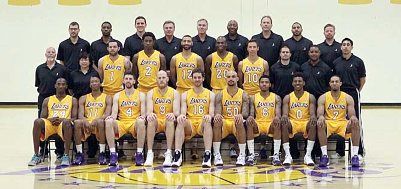 echipa Lakers 