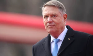 Ceremonia care a marcat plecarea fostului președinte Klaus Iohannis de la Palatul Cotroceni, în Bucuresti. FOTO Inquam Photos / George Călin