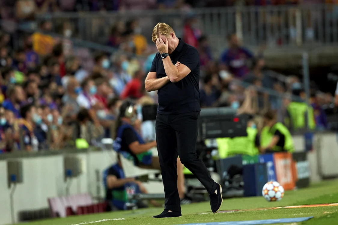 
    Ronaldo Koeman a fost afectat de evoluția jucătorilor săi în partida cu GrenadaFoto: EPA-EFE  